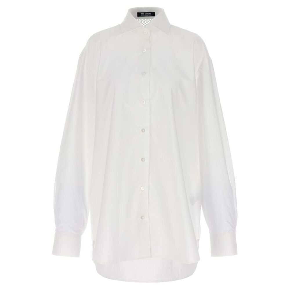 Raf Simons Women Mesh Insert Shirt